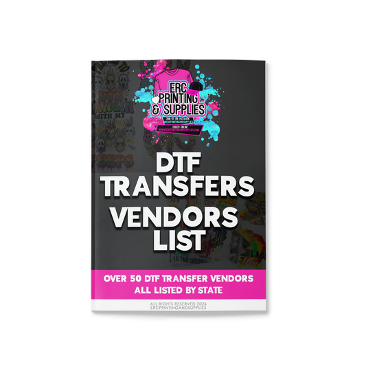 DTF Transfers Vendors List