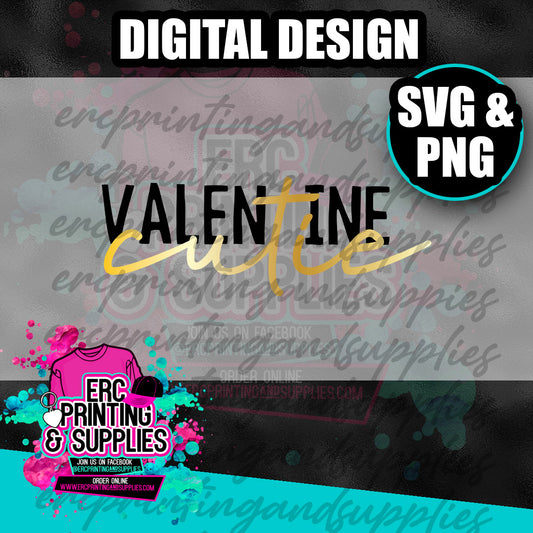 VALENTINE CUTIE PNG & SVG  DESIGN